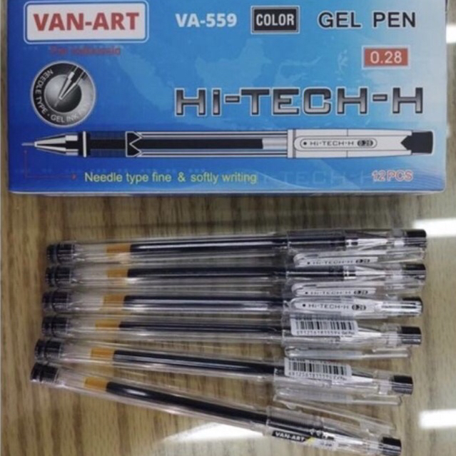

Pulpen Hitech Van Art Isi 12 Pen Gel 0,28