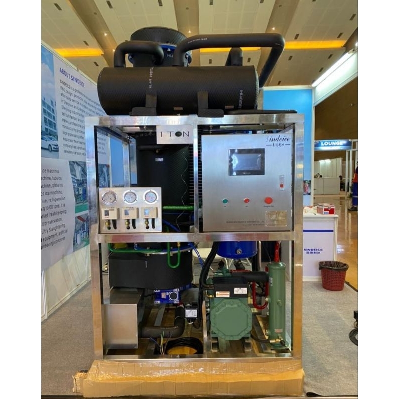 Mesin Es Kristal Tube PIS-SI TV10 Kapasitas  1 Ton/24 Jam