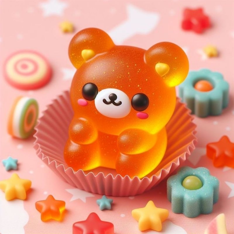 Permen Gummy Jelly Fruity