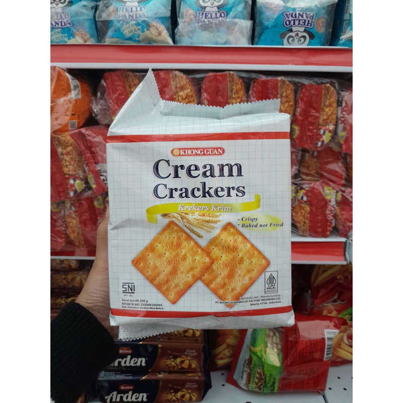 

khong guan cream crackers 350 gram