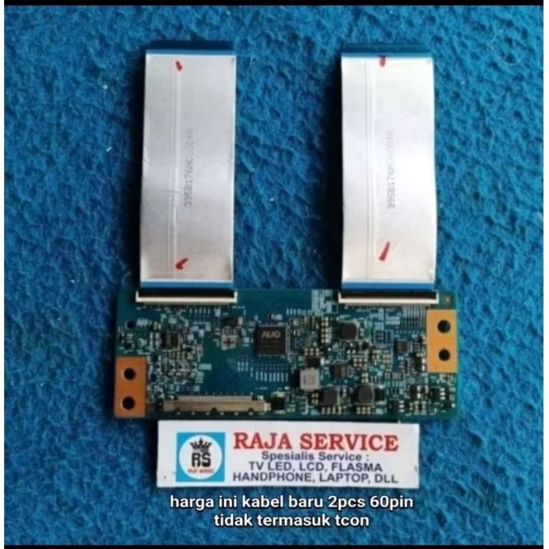 kabel tv LG 43LH500T lvds flaxible dari tcon ke panel lcd 60pin