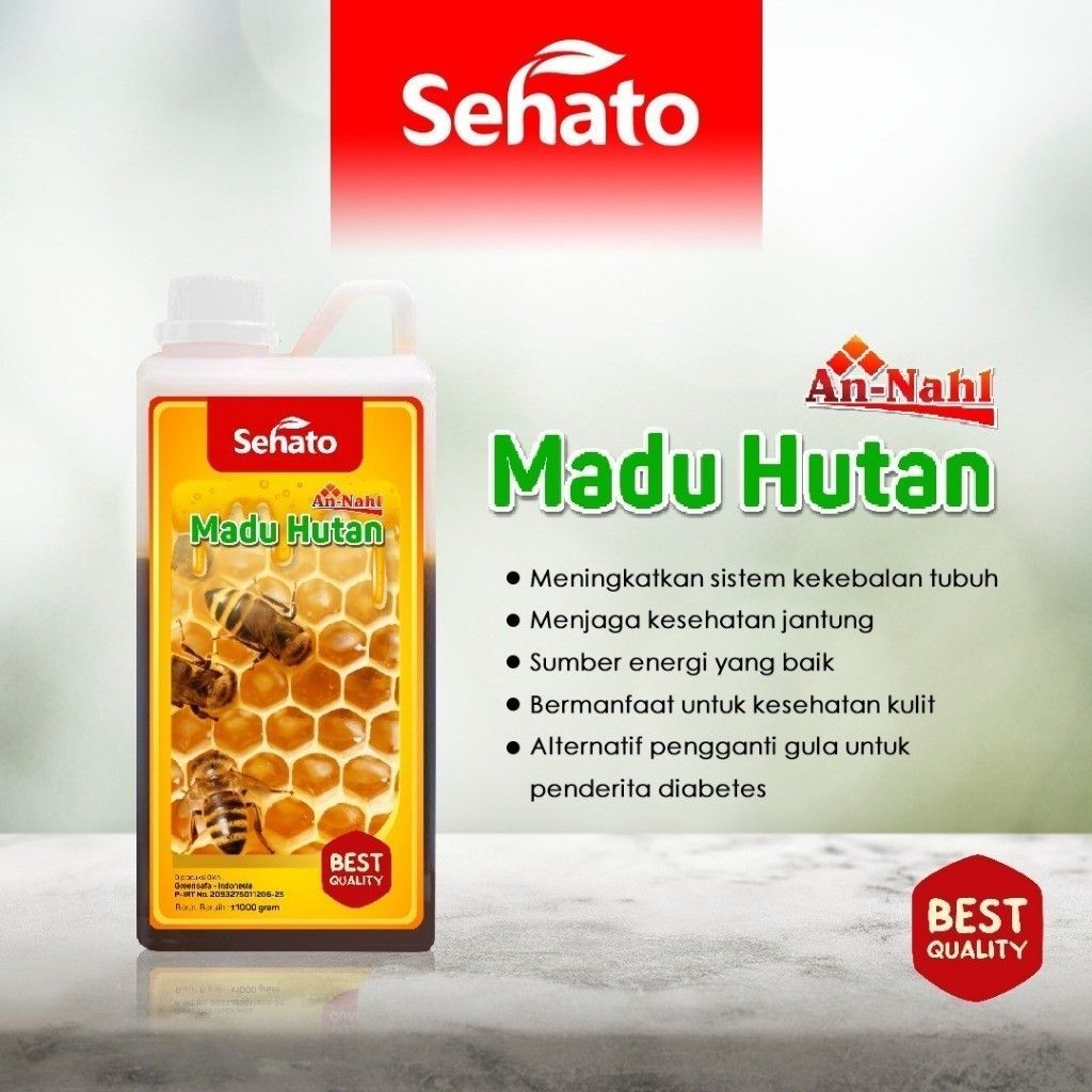 

Madu Hutan Original - Madu Sehato An-Nahl Hutan