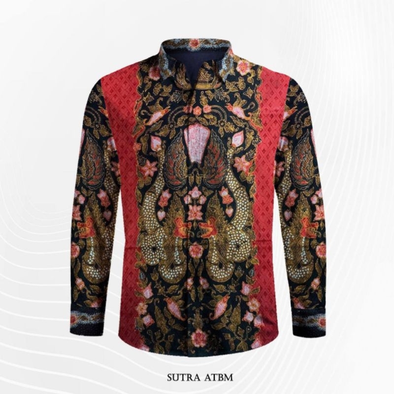 Batik Andini | Kain Batik Tulis Sutra ATBM Baron Kemeja Pria