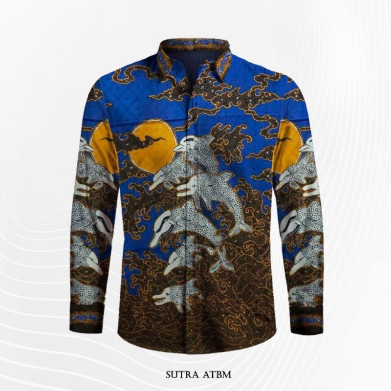 Batik Andini | Bahan Batik Kemeja Batik Tulia Sutra ATBM Baron