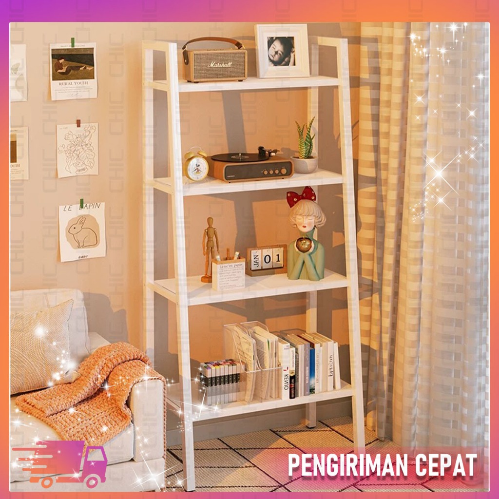 Rak Buku/Rak Ruang Tamu Serbaguna/Rak Serbaguna/Lemari Buku Serbaguna/Rak Besi Rak Susun Rak Pajanga