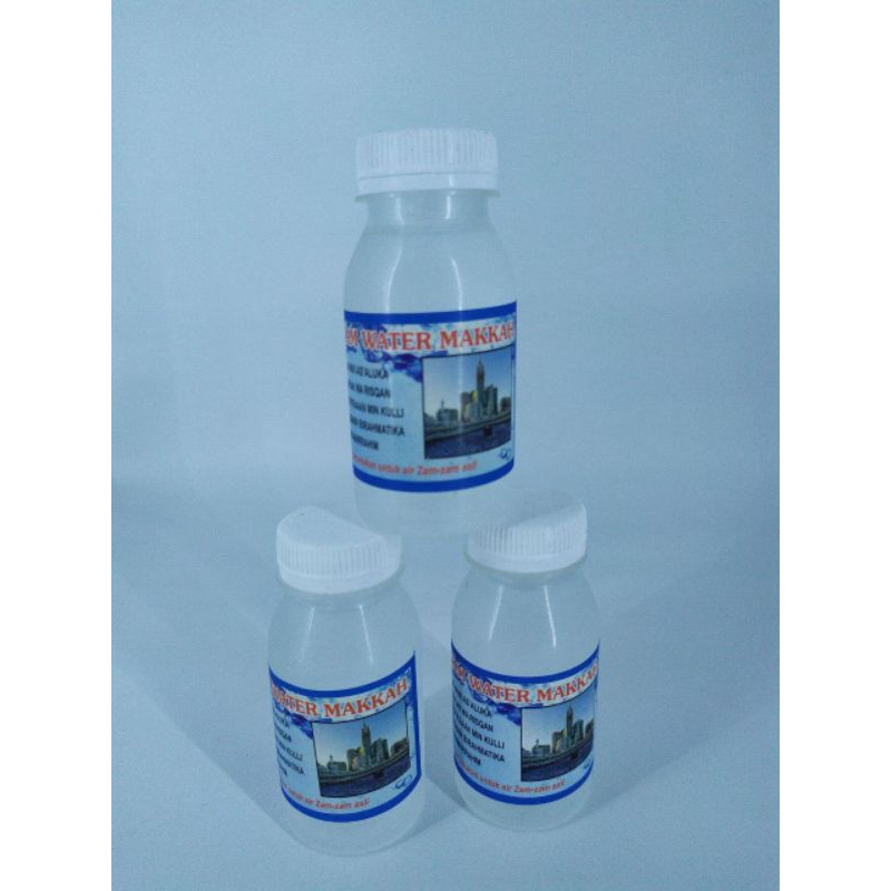 

Air zam zam 80 ml Untuk Ibadah Haji dan Umroh