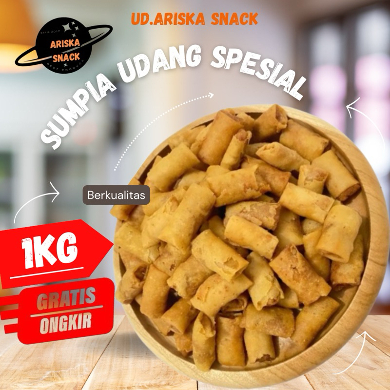 

Sumpia Udang 1KG Sumpia Abon Rasa Udang