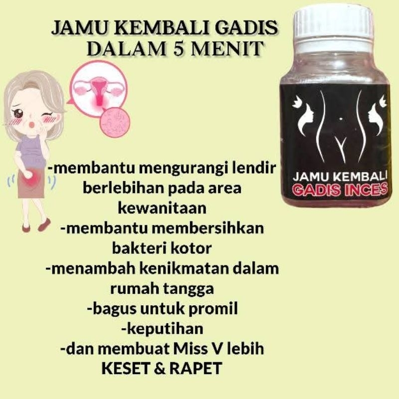 

jamu kembali gadis incess