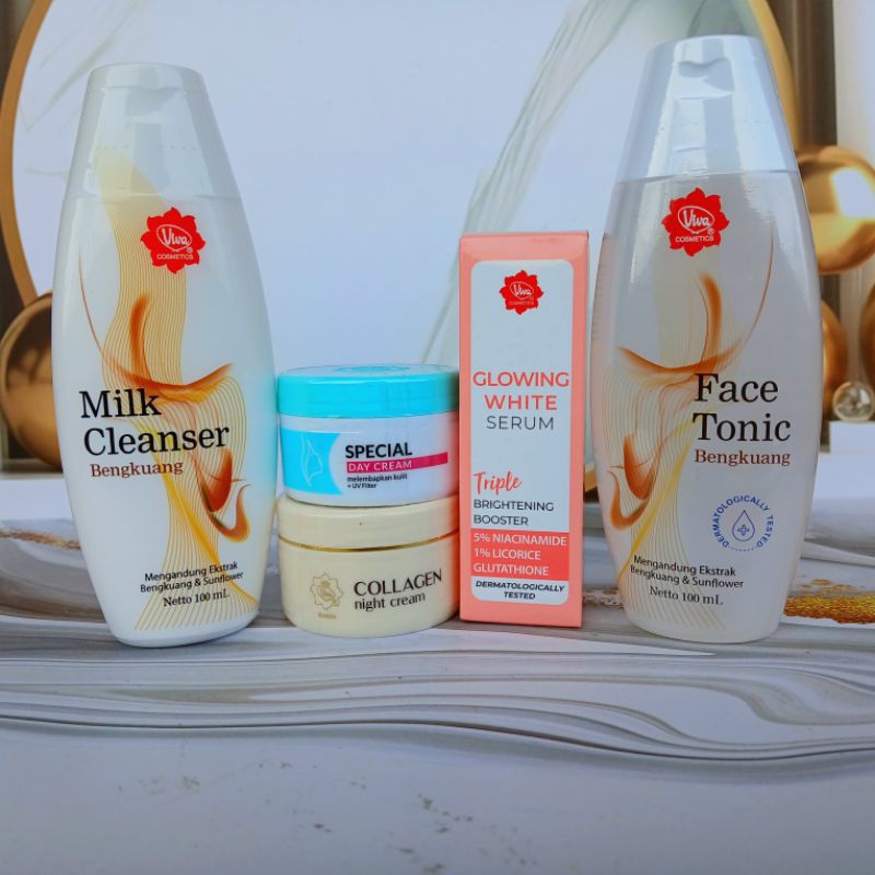 [BPOM]Paket Wajah Glowing Viva Original - Facial