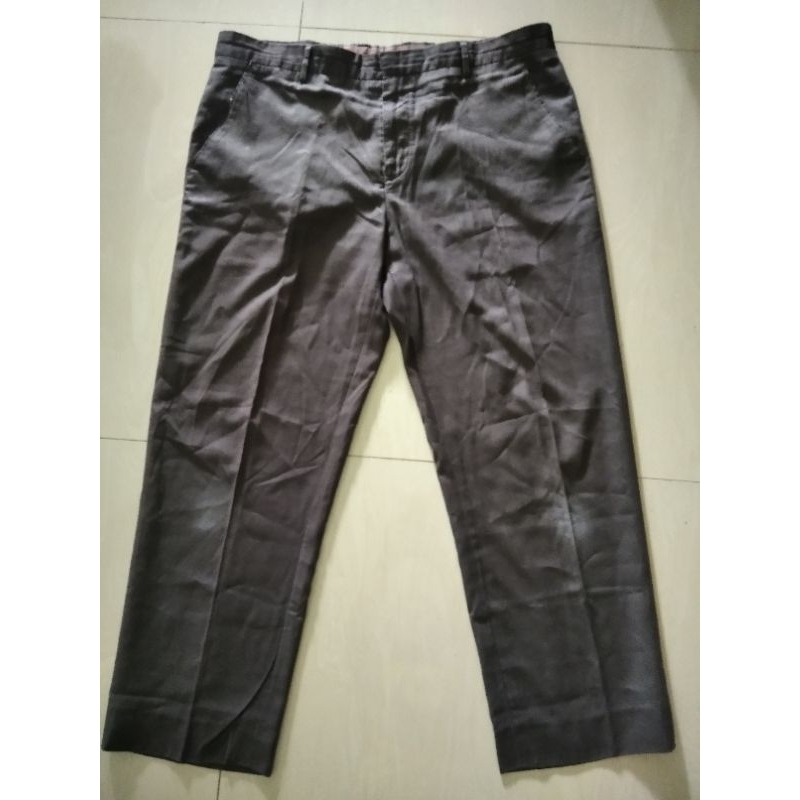 preloved - celana bahan/formal/kerja pria - jumbo