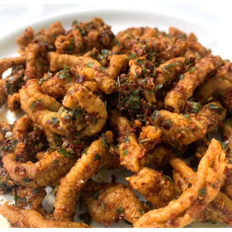 

Usus crispy extra PEDAS Usus viral Usus gurih
