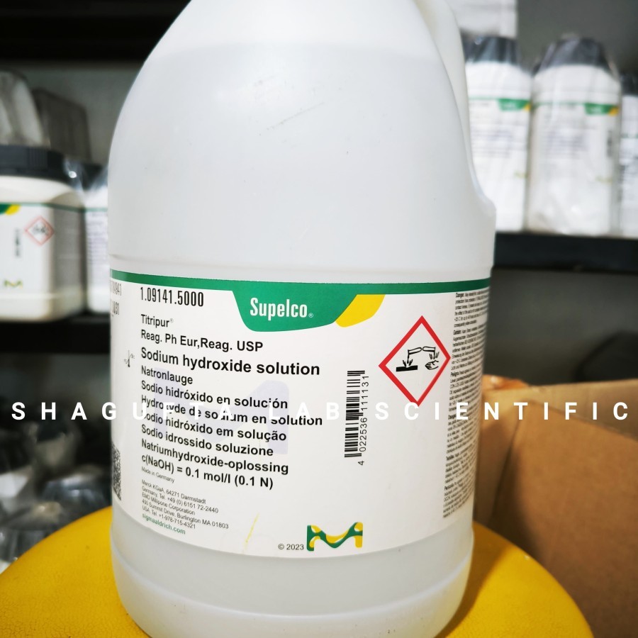 Sodium Hydroxide Solution 0.1 moll/L MERCK 109141 5L