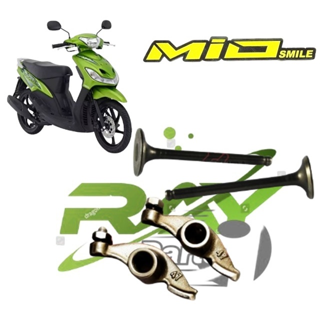 Pelatuk Klep Mio Rocker Arm Mio Sporty Mio Smile + Payung Klep Set  MioSmile