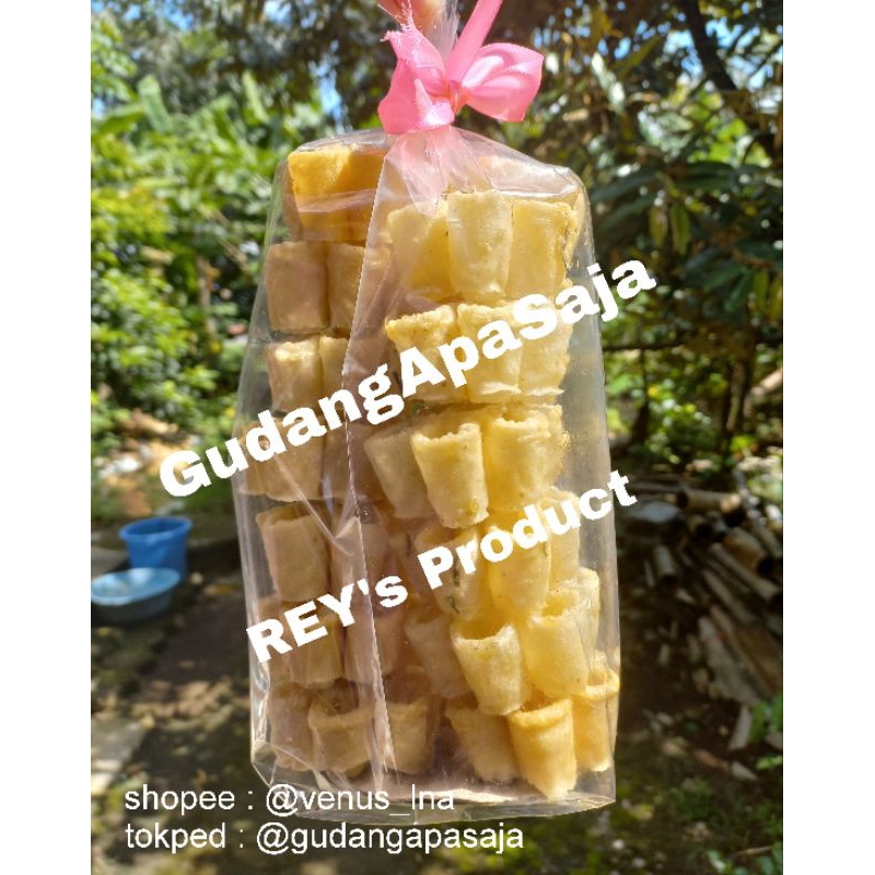 Seroja / Kembang Goyang Khas Ciamis (Asin Ketumbar, Isi 20 pcs)