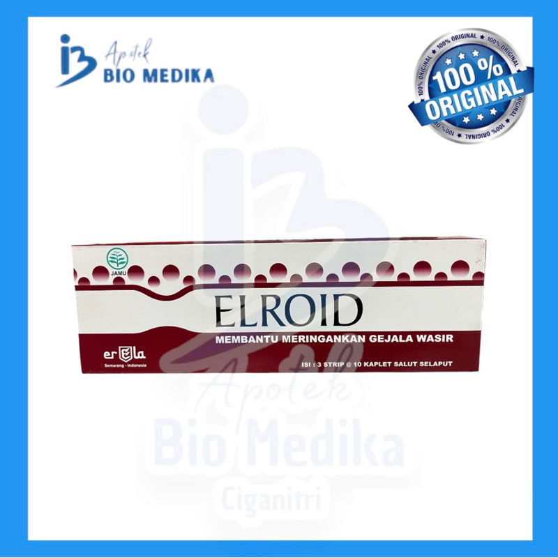 ELROID TABLET - OBAT WASIR