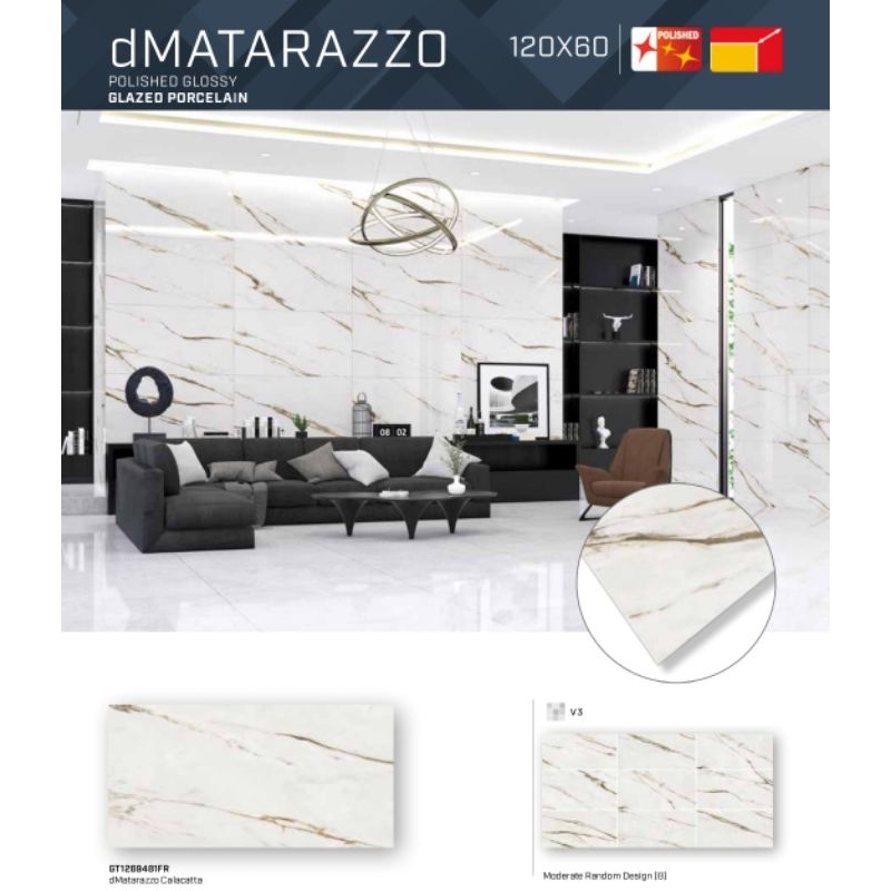 dMatarazzo Roman Granit gloss 60x120