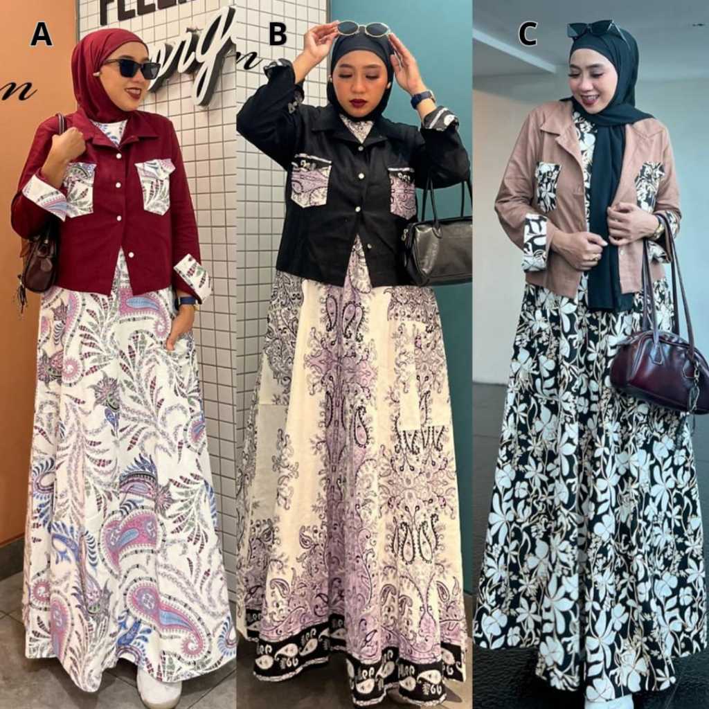 Aruna Dress Midi Cardigan By Anum