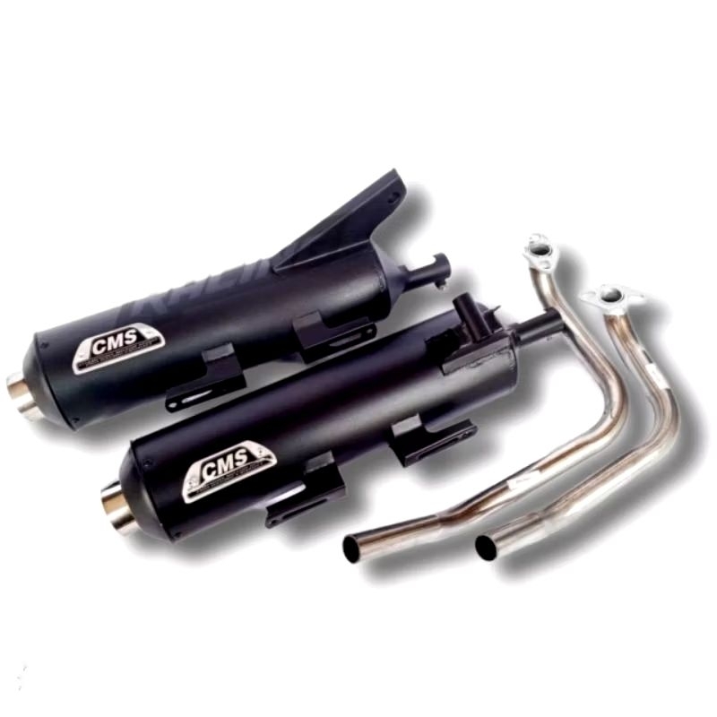 Knalpot copy CM$ suara nggerung bas adem Beat Vario Mio Scoopy Fino Xeon Genio PCX Nmax Aerox Lexi F