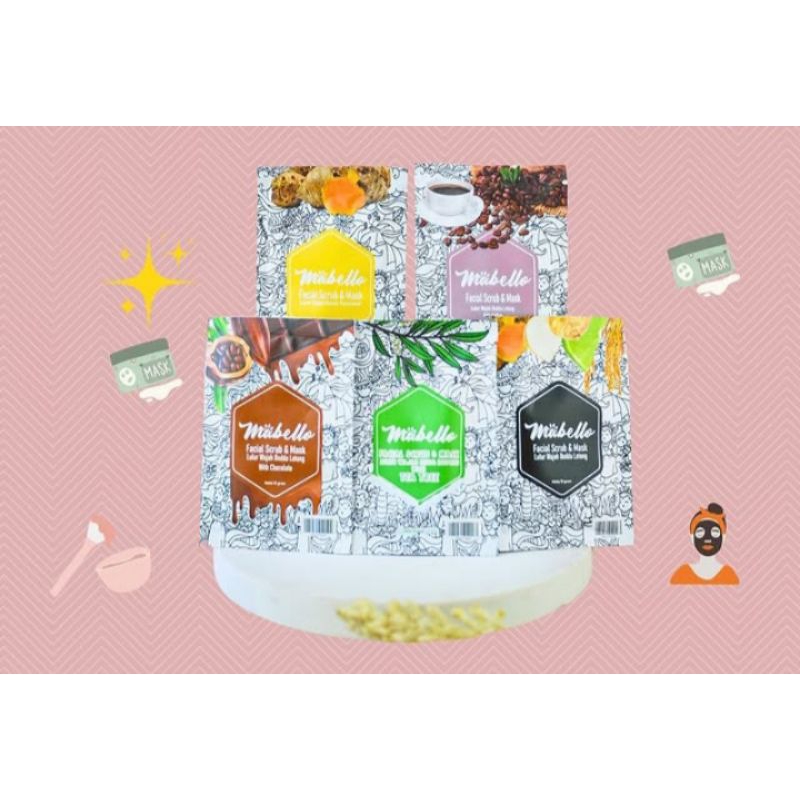 MABELLO MASKER BEDDALOTONG KEMASAN SACHET