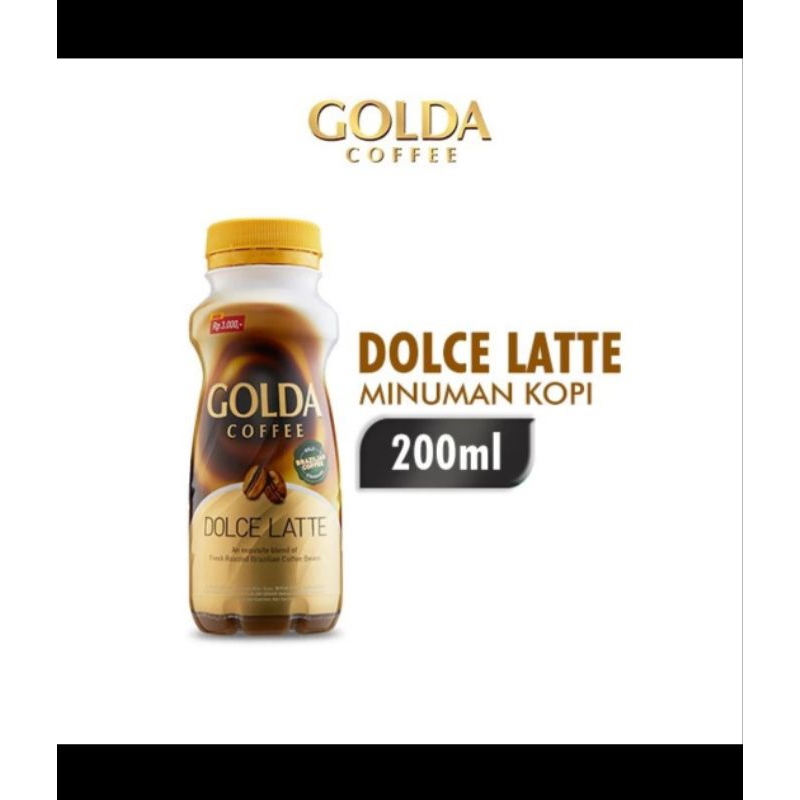 

FREE PACKING- GOLDA Kopi Dolce Latte Botol 200ml