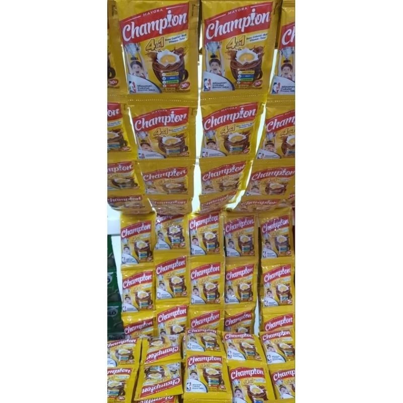 

Energen champion | Susu champion | Mayora Champion | Minuman coklat