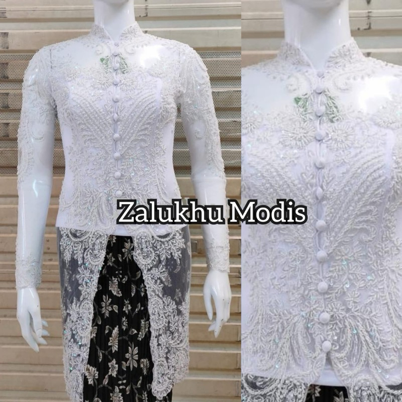 atasan kebaya tunik tile full payet||kebaya baju pengantin||kebaya wanita modern