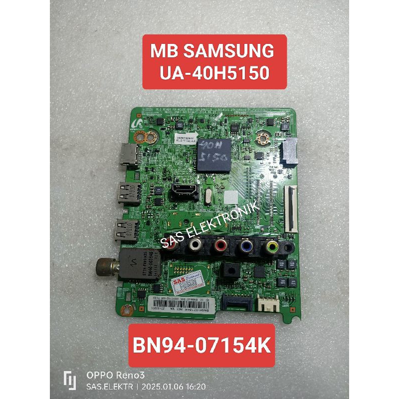 MB BOARD MOTHERBOARD MAINBOARD MESIN TV LED SAMSUNG 40 INCH UA40H5150AR UA40H5150 AR UA-40H5150AR UA