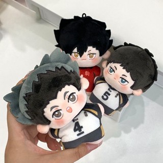 Haikyuu Doll 10cm Akaashi Keiji Kotaru Bokuto Kuroo Tetsurou Printed cotton doll