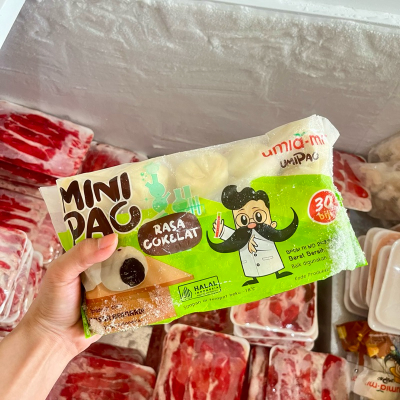 

Mini pao UMIA MI/bapau mini/minipao umi ami HALAL