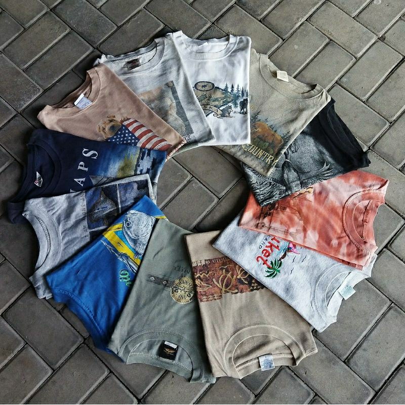 Borongan Kaos Art Vintage