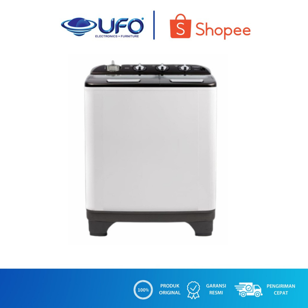 SANKEN MESIN CUCI 2 TABUNG 10 KG TW1125GWB