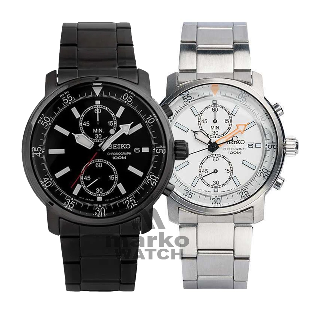 Seiko Jam Tangan Chronograph 100m SNN221 / SNN223 / SNN229 ORIGINAL