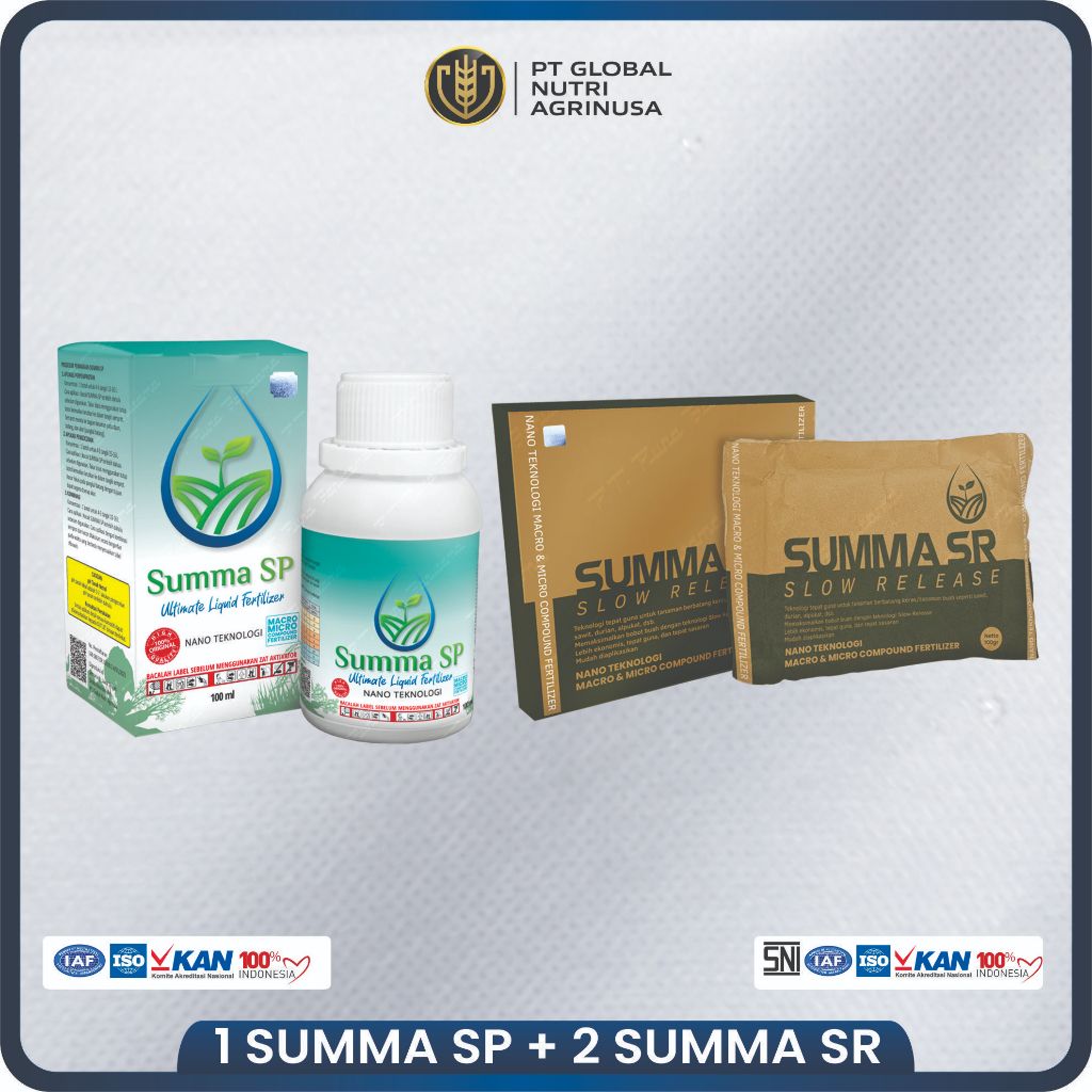 1 Summa SP + 2 Summa SR - Pupuk Majemuk - Buah - Tanaman Keras