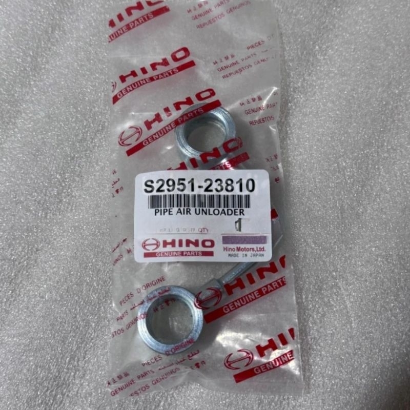 PIPE AIR UNLOADER S2951-23810 PIPA KOMPRESOR HINO 500 FM260 RKZ R260