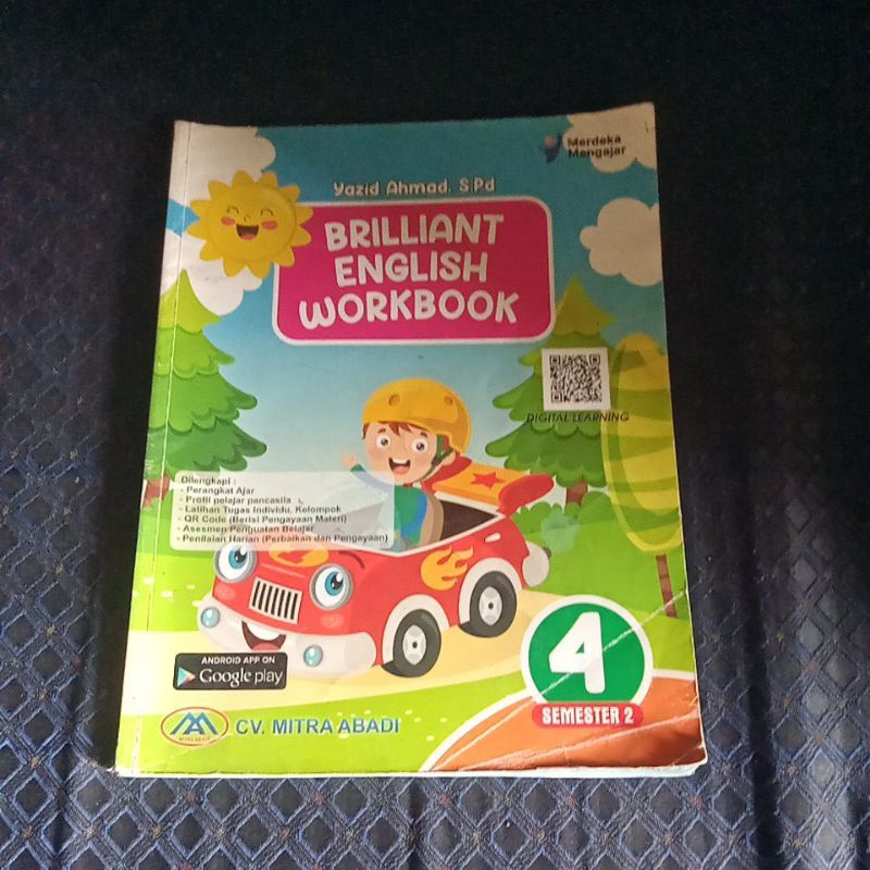 BRILLIANT ENGLISH WORKBOOK KELAS 4 SD SEMESTER 2 KURIKULUM MERDEKA
