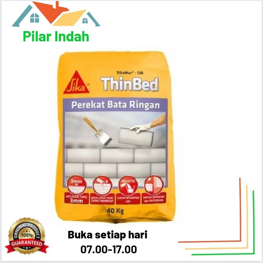 Semen Perekat Bata Ringan | Perekat Hebel Sika