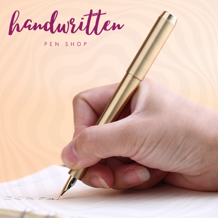 DELIKE Primeval Chaos Fountain Pen / Pulpen Pena Metal