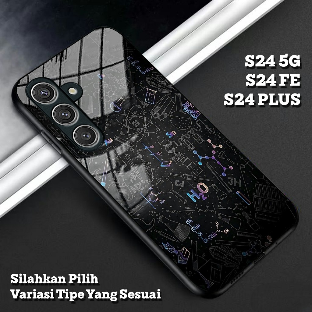 Case Samsung S24 FE S24 5G S24+ - Softcase Glass Samsung S24 S24 FE S24 Plus - Casing Samsung S23 FE