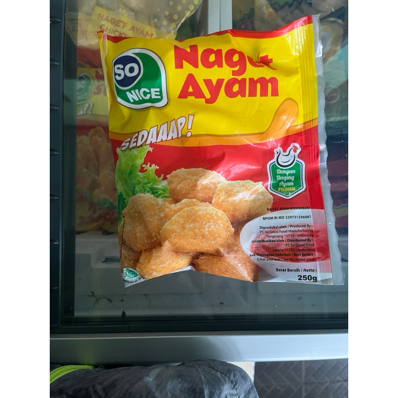 

Sonice Sedaap Nugget 250 gr