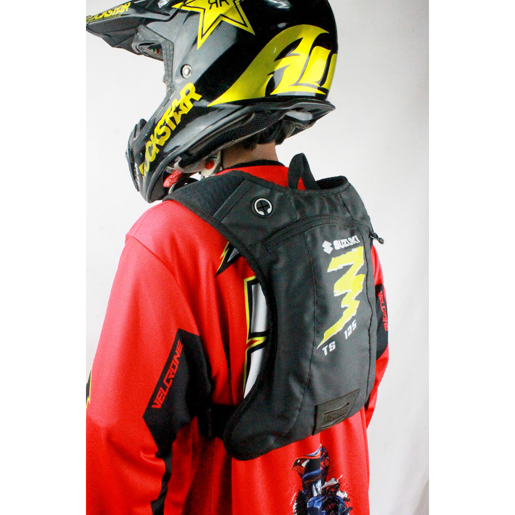 Tas Hydropack Pria Wanita XDHOSE Suzuki TS125 Trail Adventure Trabas Sepeda Waterproof
