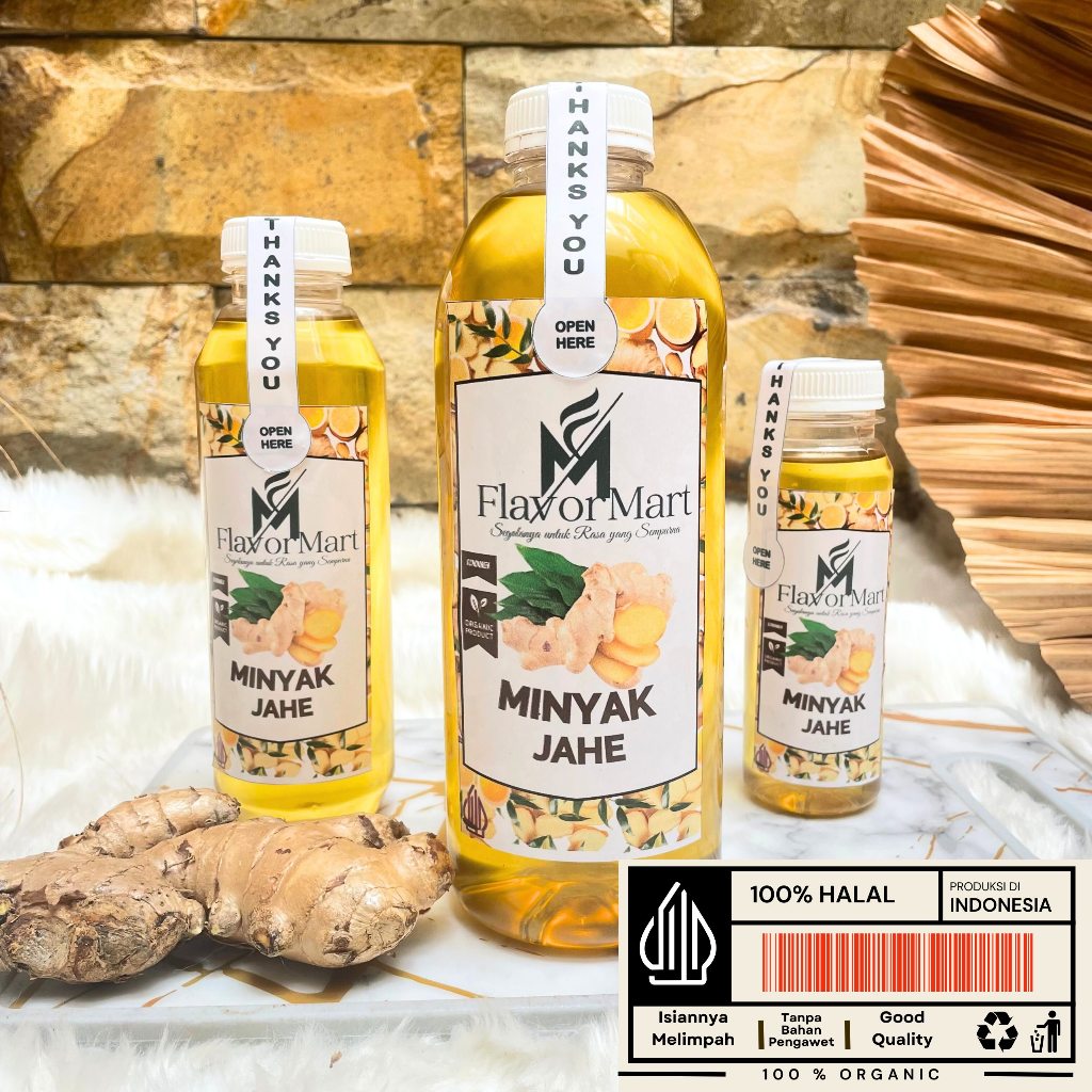 

Kondimen Minyak Jahe / Ginger Oil Untuk Pelengkap Masakan dengan Citra rasa seni Tradisional