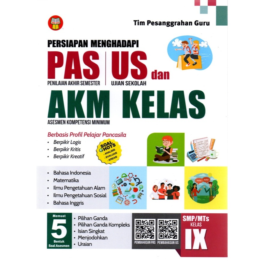 Gramedia Dumai - Persiapan Menghadapi PAS,US dan AKM SMP/MTs Kelas 9