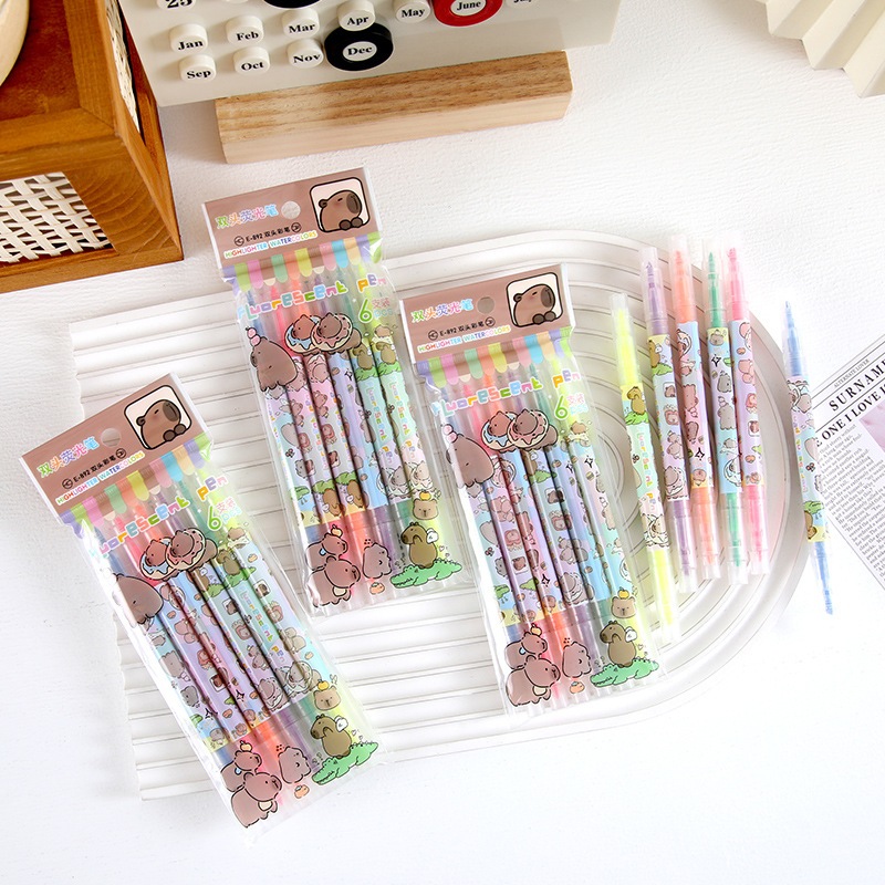 

Stabilo Capybara 1 Pack isi 6pcs Stabilo Kapibara