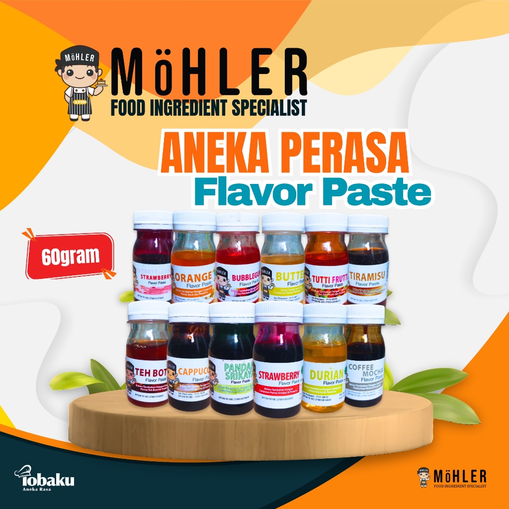 

MOHLER Flavor Paste - Campuran Perisa 60 gram _
