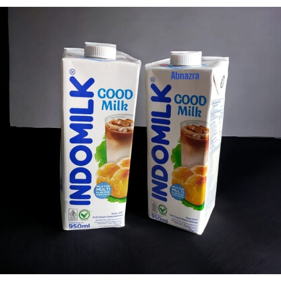 

INDOMILK UHT PLAIN FULL CREAM 950ML X 1, SUSU CAIR TANPA RASA