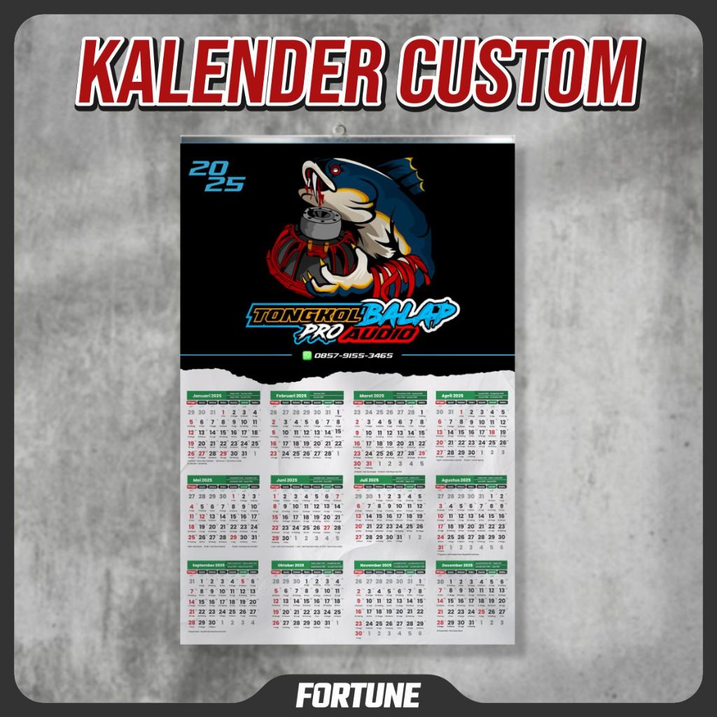

KALENDER CUSTOM SELEMBAR KEREN