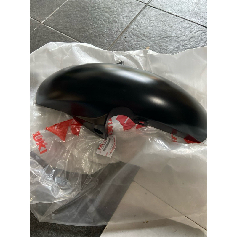 SLEBOR SELEBOR SPAKBOR DEPAN SUZUKI GSX R GSX S 150 ORI SGP HITAM DOFF