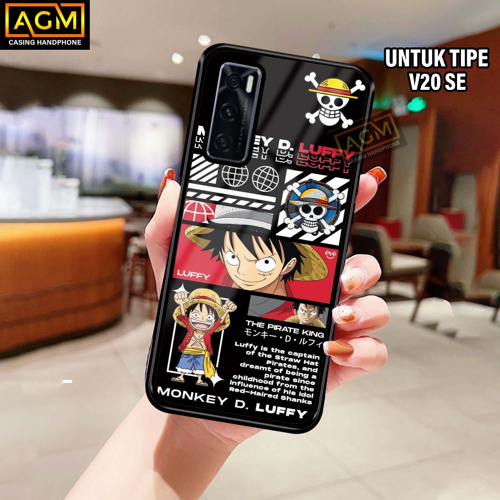Case Vivo V20 SE Terbaru Case kilau - New Case Glossy casing Hp Vivo V20 SE [ONEPICE] - AGM Case Har