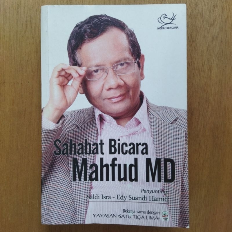 Buku Sahabat Bicara Mahfud MD