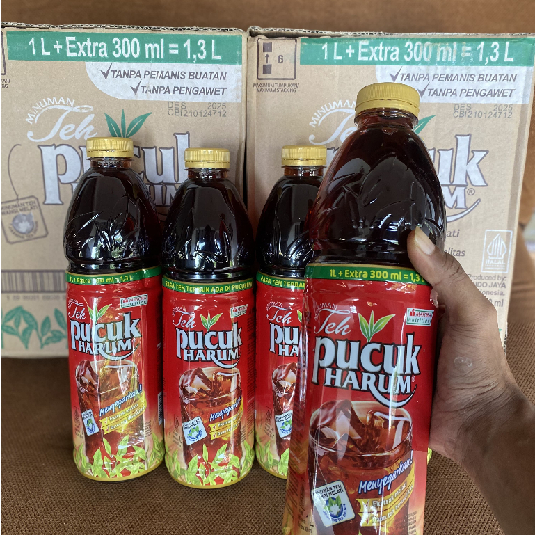 

Teh Pucuk Harum 1,3 liter | teh pucuk harum jumbo Bisa Ecer/1 Dus